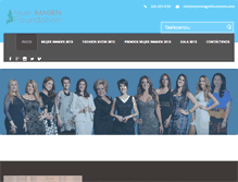 Tablet Screenshot of mujerimagenfoundation.com